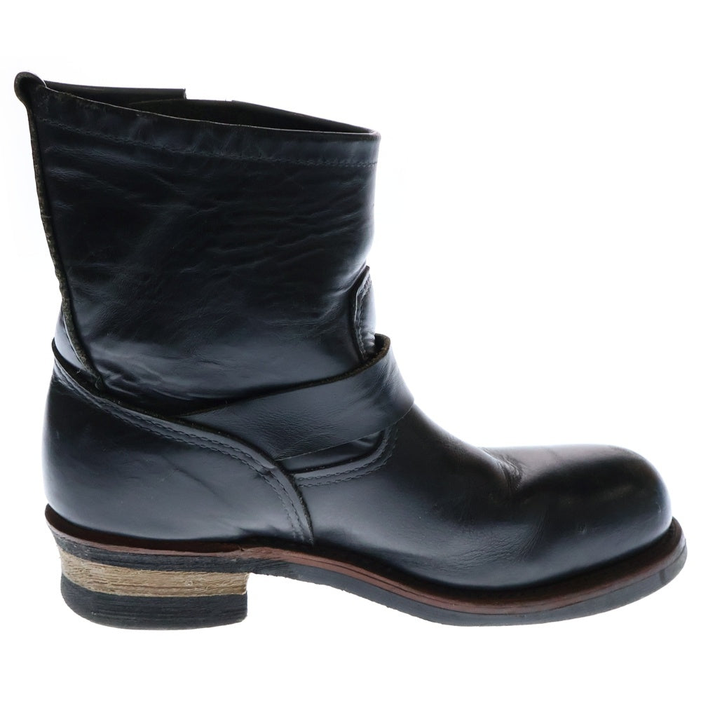 RED WING(レッド ウイング) 2976 SHORT ENGINEER レザー ショートエンジニアブーツ ワークブーツ ブラック