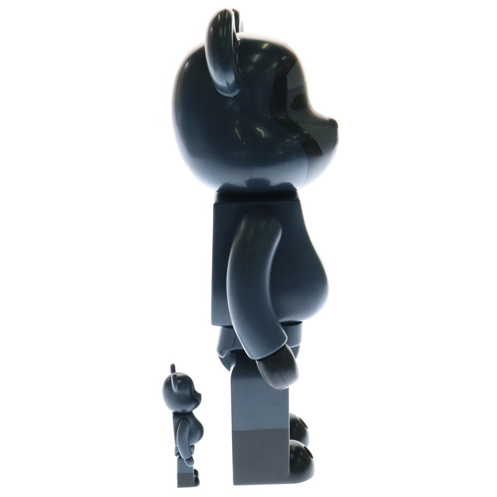 MEDICOM TOY(メディコムトイ) BE@RBRICK SQUID GAME FRONTMAN 100% & 400% ベアブリック イカゲーム フロントマン 2体セット フィギュア 人形 ブラック