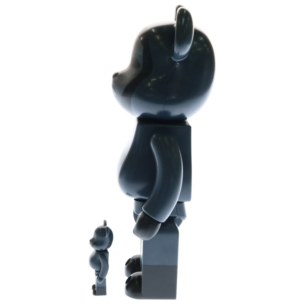 MEDICOM TOY(メディコムトイ) BE@RBRICK SQUID GAME FRONTMAN 100% & 400% ベアブリック イカゲーム フロントマン 2体セット フィギュア 人形 ブラック