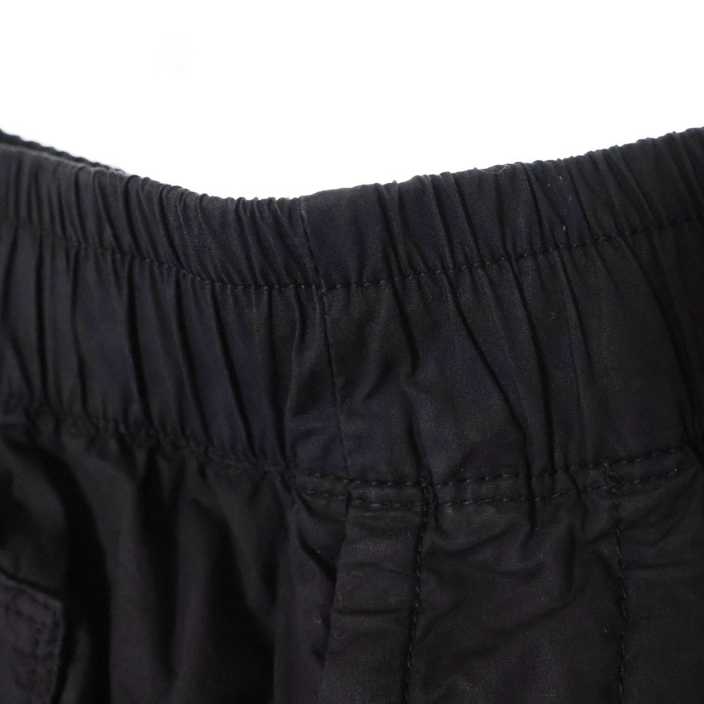 STONE ISLAND(ストーンアイランド) 25SS Tela Paracadute Fatigue テラ パラカドゥート ファティーグ ロングパンツ ブラック K1S153100017