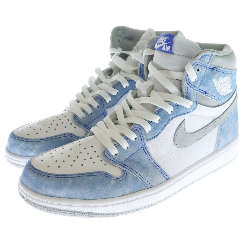 NIKE(ナイキ) AIR JORDAN 1 HIGH OG HYPER ROYAL エアジョーダン1 ハイパーロイヤル ハイカットスニーカー ホワイト/ブルー US9.5/27.5cm 555088-402