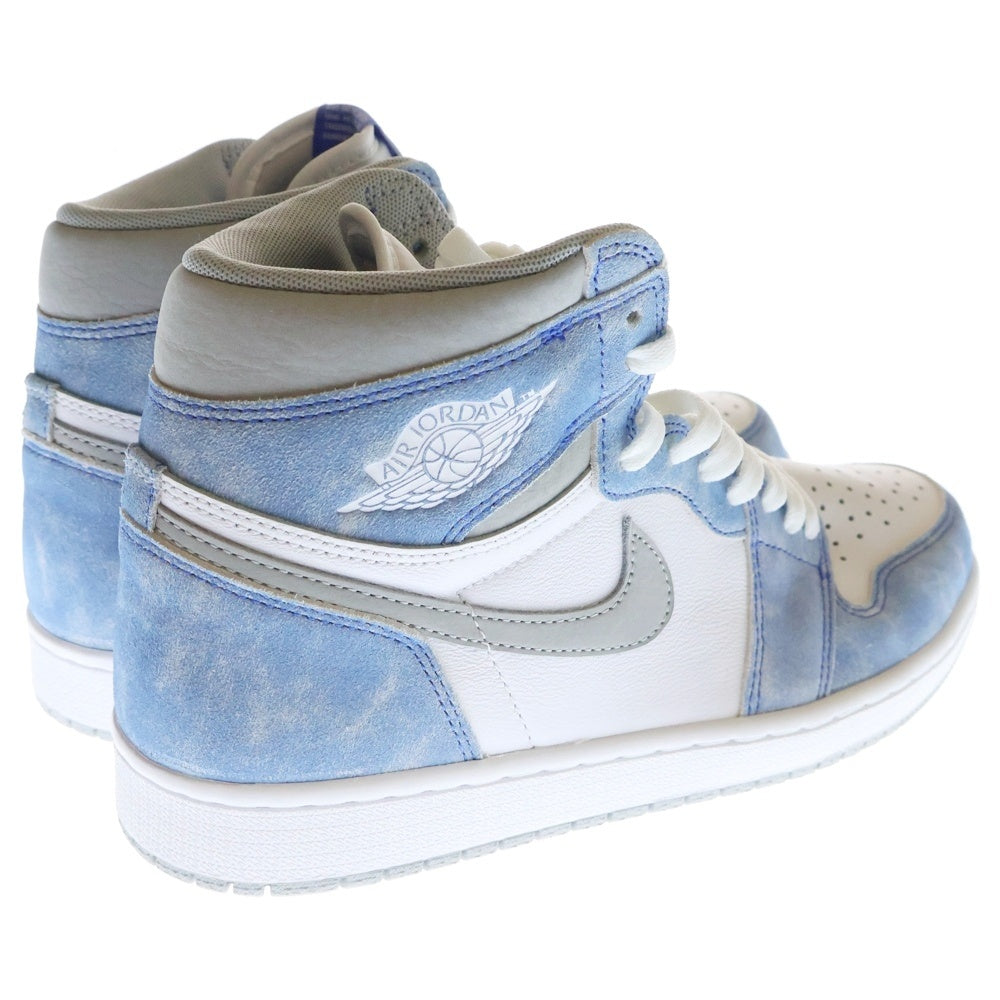 NIKE(ナイキ) AIR JORDAN 1 HIGH OG HYPER ROYAL エアジョーダン1 ハイパーロイヤル ハイカットスニーカー ホワイト/ブルー US9.5/27.5cm 555088-402