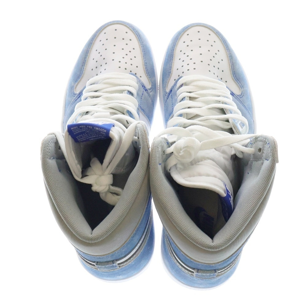 NIKE(ナイキ) AIR JORDAN 1 HIGH OG HYPER ROYAL エアジョーダン1 ハイパーロイヤル ハイカットスニーカー ホワイト/ブルー US9.5/27.5cm 555088-402