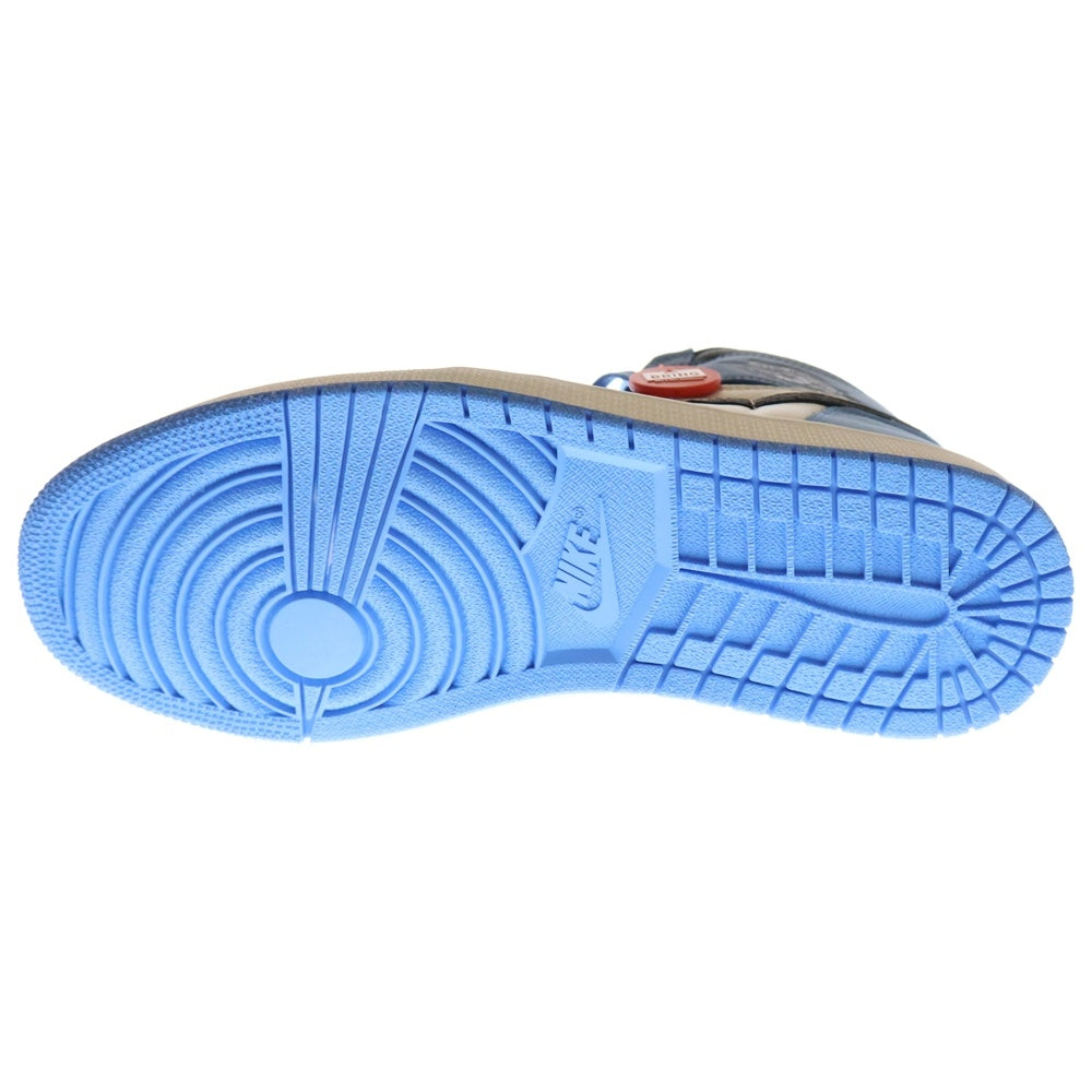NIKE(ナイキ) AIR JORDAN 1 RETRO HIGH OG UNIVERSITY BLUE エアジョーダン1 ユニバーシティブルー ハイカットスニーカー ブルー US9.5/27.5cm 555088-134