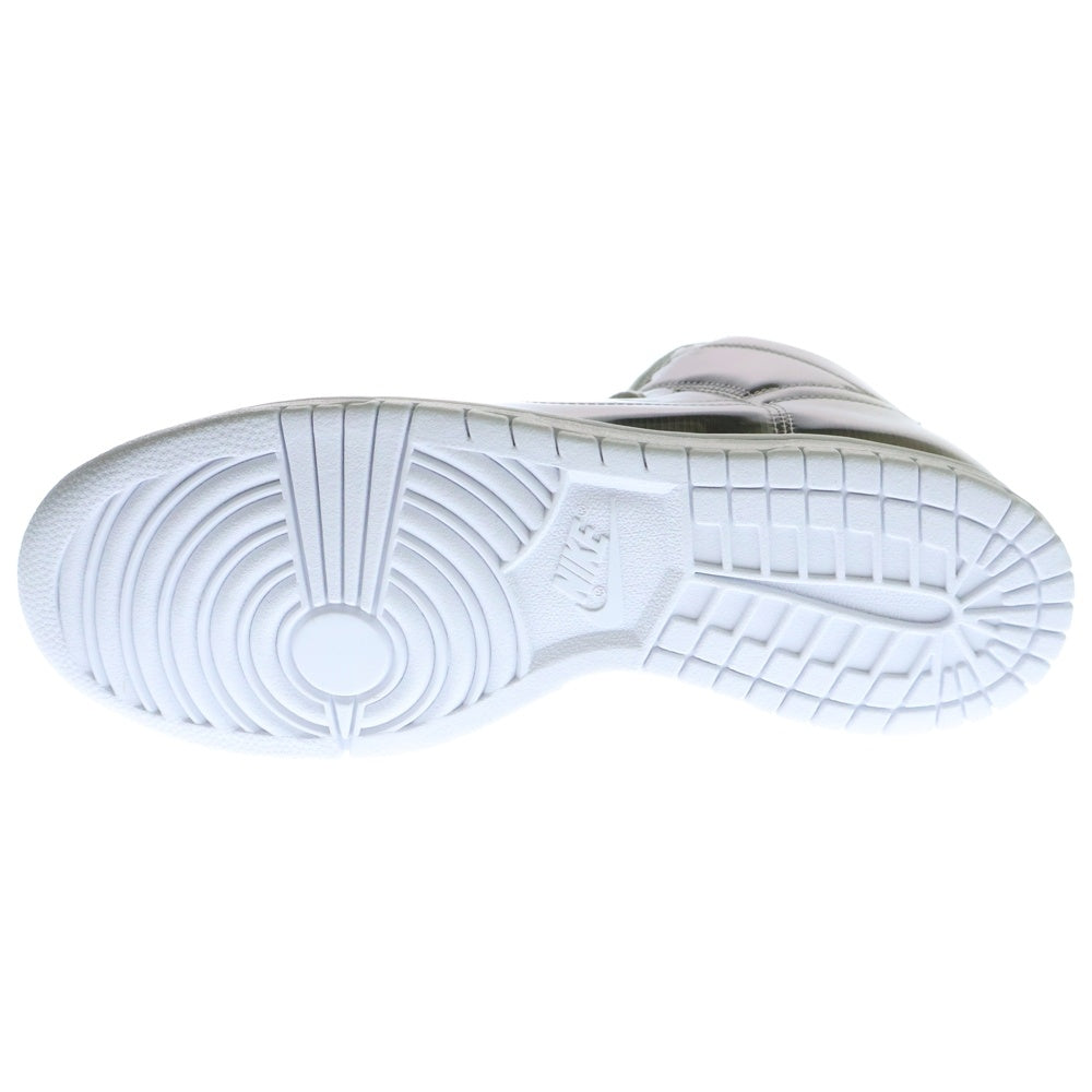 NIKE(ナイキ) ×CLOT DUNK HIGH SILVER FLIX クロット ダンク シルバーフラックス ハイカットスニーカー シルバー US9.5/27.5cm DH4444-900