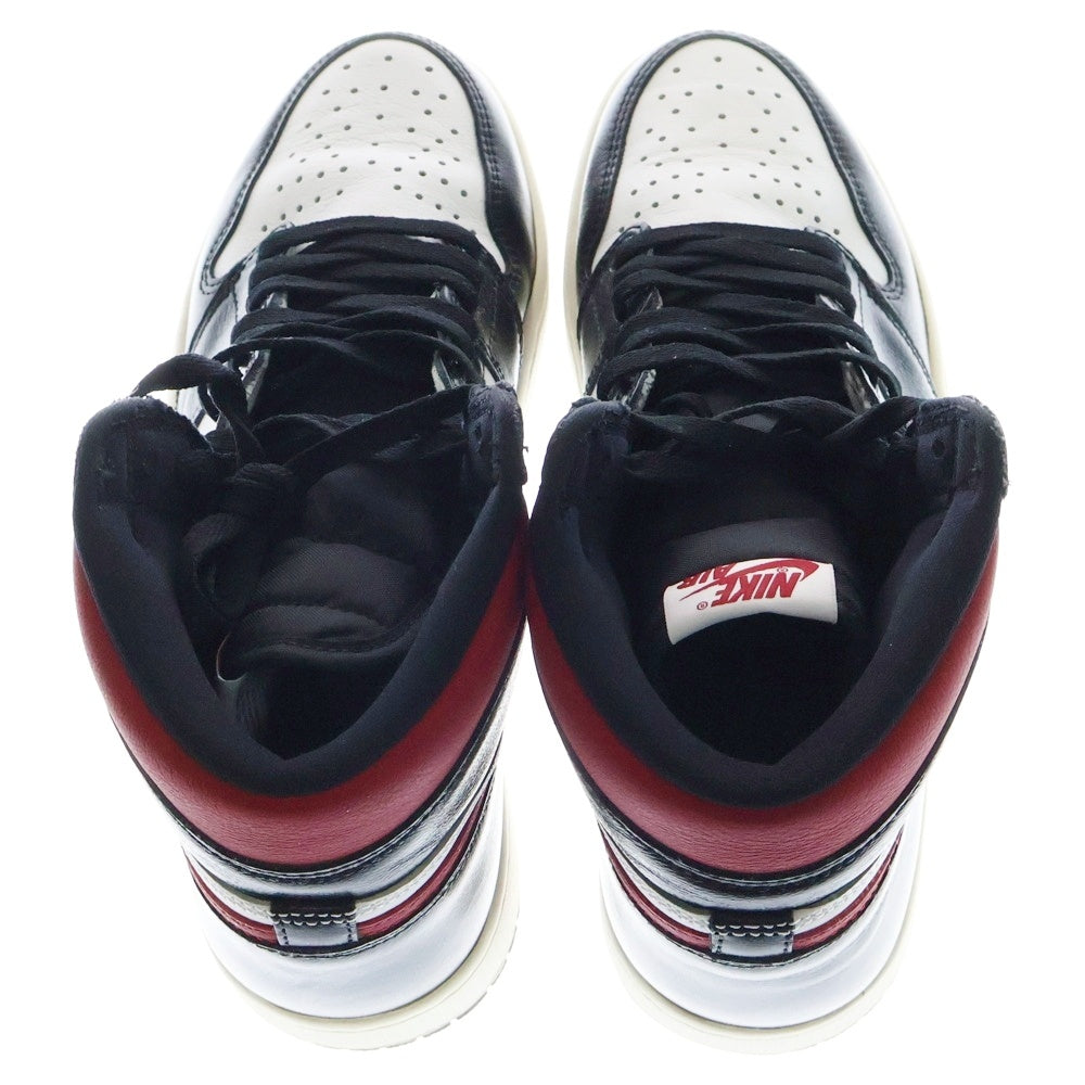 NIKE(ナイキ) AIR JORDAN 1 RETRO HIGH OG GYM RED エアジョーダン1 レトロ ジムレッド ハイカットスニーカー ブラック/レッド/ホワイト US9.5/27.5cm 555088-061