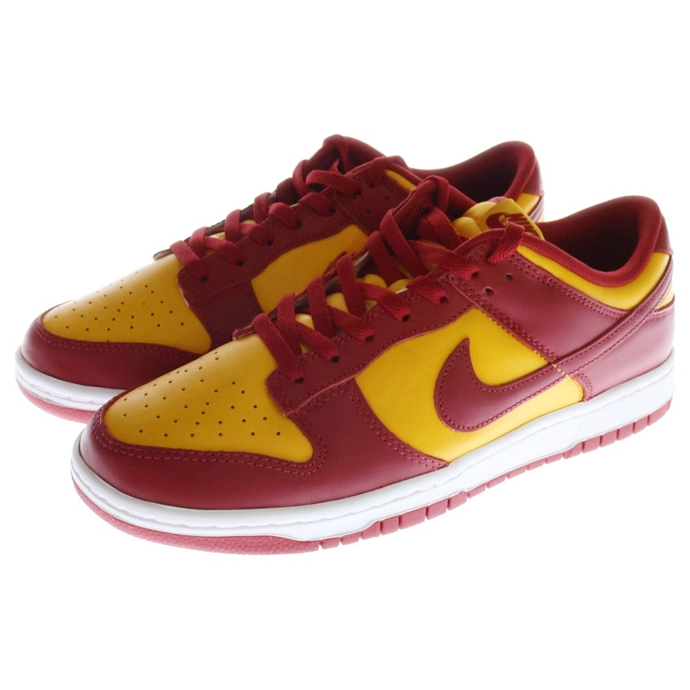 NIKE(ナイキ) DUNK LOW RETRO MIDAS GOLD ダンク レトロ マイダス ローカットスニーカー イエロー/レッド US9.5/27.5cm DD1391-701