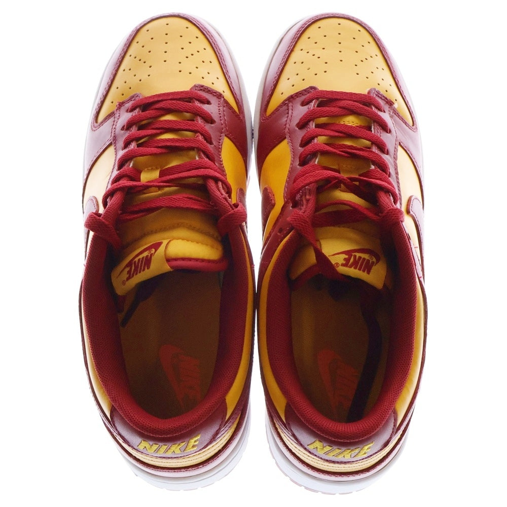 NIKE(ナイキ) DUNK LOW RETRO MIDAS GOLD ダンク レトロ マイダス ローカットスニーカー イエロー/レッド US9.5/27.5cm DD1391-701