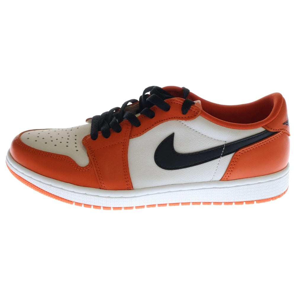 NIKE(ナイキ) AIR JORDAN 1 LOW OG STARFISH エアジョーダン1 スターフィッシュ ローカットスニーカー オレンジ/ホワイト US9.5/27.5cm CZ0790-801