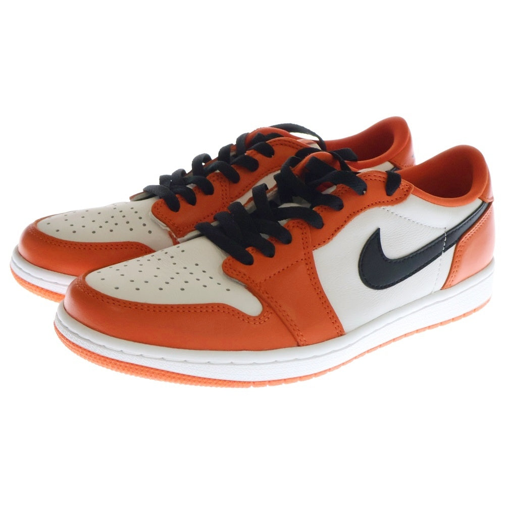 NIKE(ナイキ) AIR JORDAN 1 LOW OG STARFISH エアジョーダン1 スターフィッシュ ローカットスニーカー オレンジ/ホワイト US9.5/27.5cm CZ0790-801