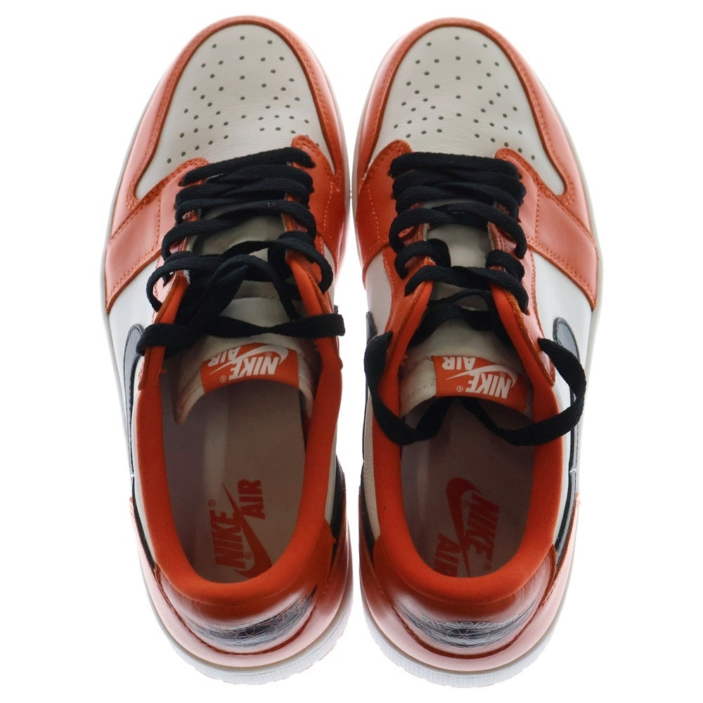 NIKE(ナイキ) AIR JORDAN 1 LOW OG STARFISH エアジョーダン1 スターフィッシュ ローカットスニーカー オレンジ/ホワイト US9.5/27.5cm CZ0790-801