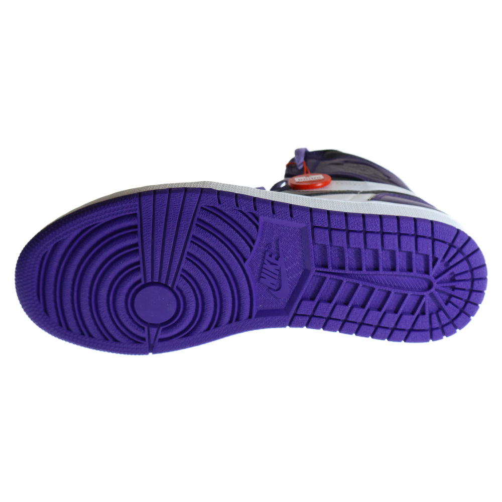 NIKE(ナイキ) AIR JORDAN 1 RETRO HIGH OG COURT PURPLE エアジョーダン1 コートパープル ハイカットスニーカー ホワイト/パープル US9.5/27.5cm 555088-500