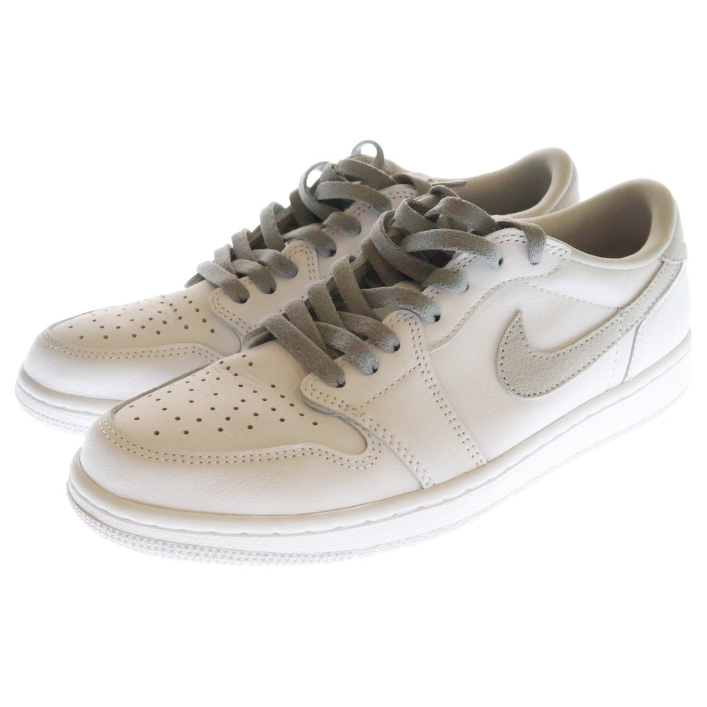 NIKE(ナイキ) AIR JORDAN 1 LOW OG NEUTRAL GREY エアジョーダン1 ニュートラルグレー ローカットスニーカー ホワイト/グレー US9.5/27.5cm CZ0790-100