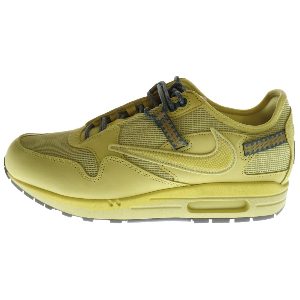 NIKE(ナイキ) ×TRAVIS SCOTT AIR MAX 1 CACTUS GOLD トラヴィススコット エアーマックス1 カクタス ゴールド ローカットスニーカー ベージュ US9.5/27.5cm DO9392-700