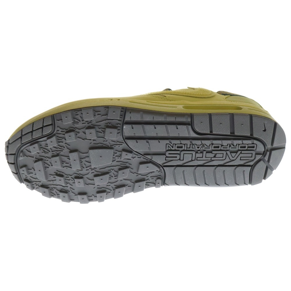 NIKE(ナイキ) ×TRAVIS SCOTT AIR MAX 1 CACTUS GOLD トラヴィススコット エアーマックス1 カクタス ゴールド ローカットスニーカー ベージュ US9.5/27.5cm DO9392-700