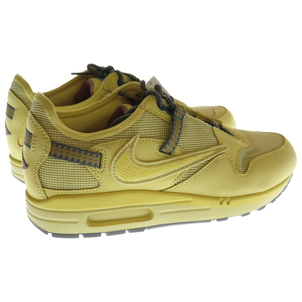 NIKE(ナイキ) ×TRAVIS SCOTT AIR MAX 1 CACTUS GOLD トラヴィススコット エアーマックス1 カクタス ゴールド ローカットスニーカー ベージュ US9.5/27.5cm DO9392-700