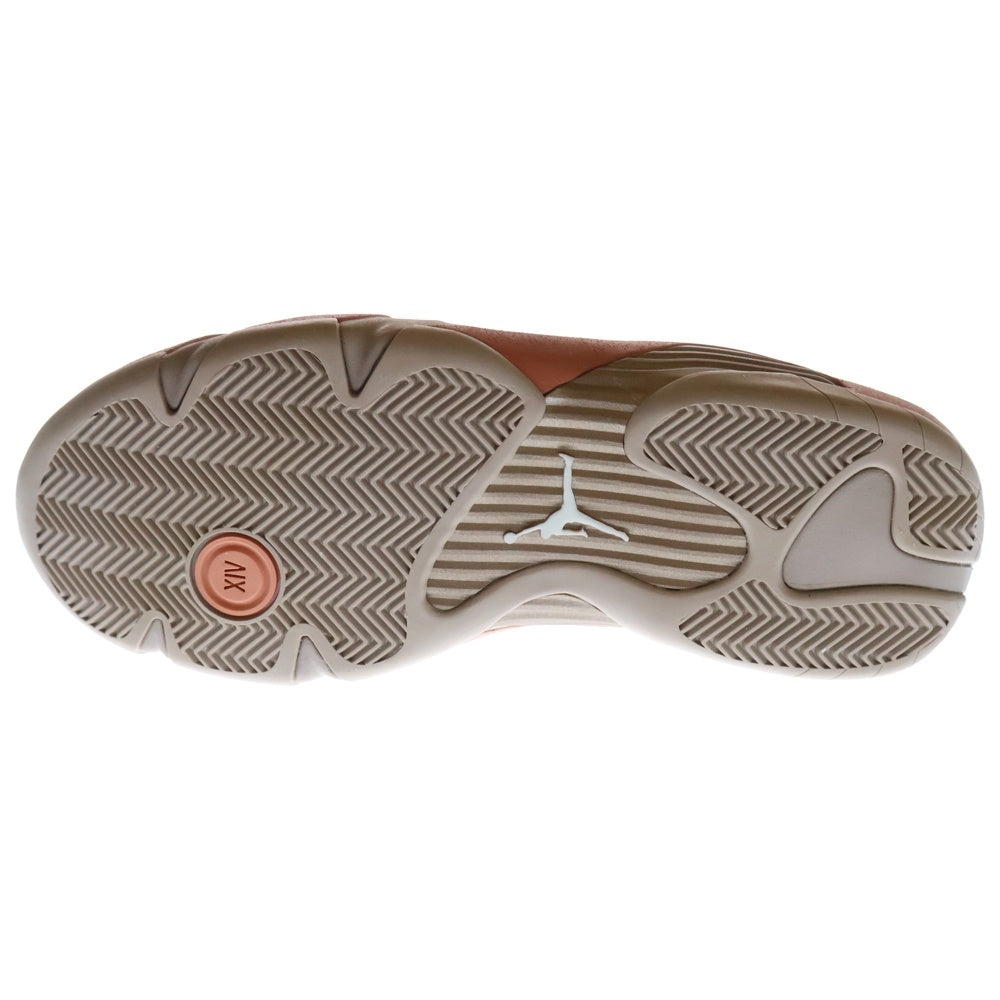 NIKE(ナイキ) ×CLOT AIR JORDAN 14 LOW SP クロット エアジョーダン14 ローカットスニーカー ベージュ US9.5/27.5cm DC9857-200