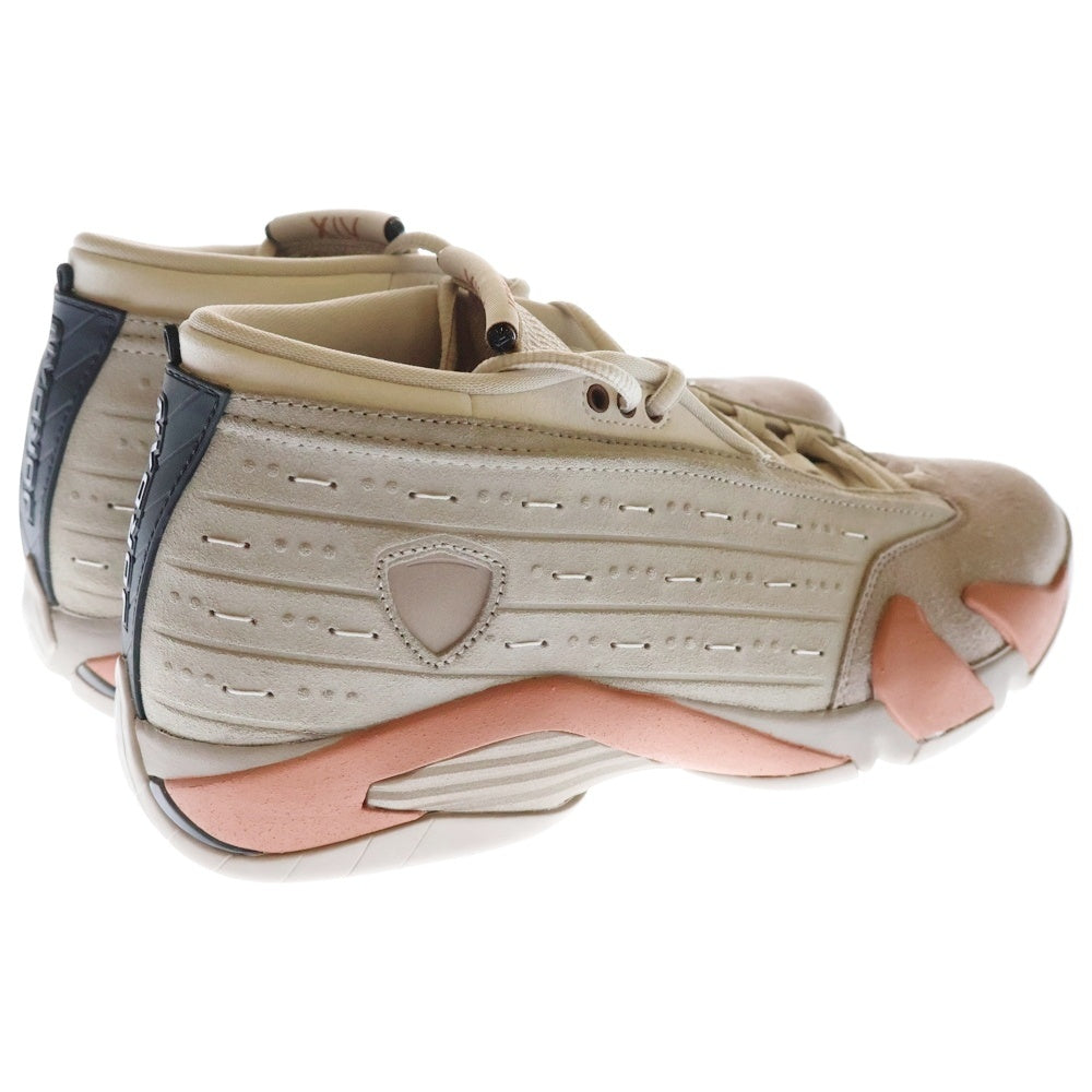 NIKE(ナイキ) ×CLOT AIR JORDAN 14 LOW SP クロット エアジョーダン14 ローカットスニーカー ベージュ US9.5/27.5cm DC9857-200