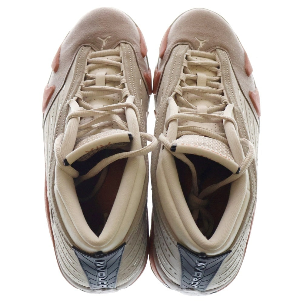 NIKE(ナイキ) ×CLOT AIR JORDAN 14 LOW SP クロット エアジョーダン14 ローカットスニーカー ベージュ US9.5/27.5cm DC9857-200