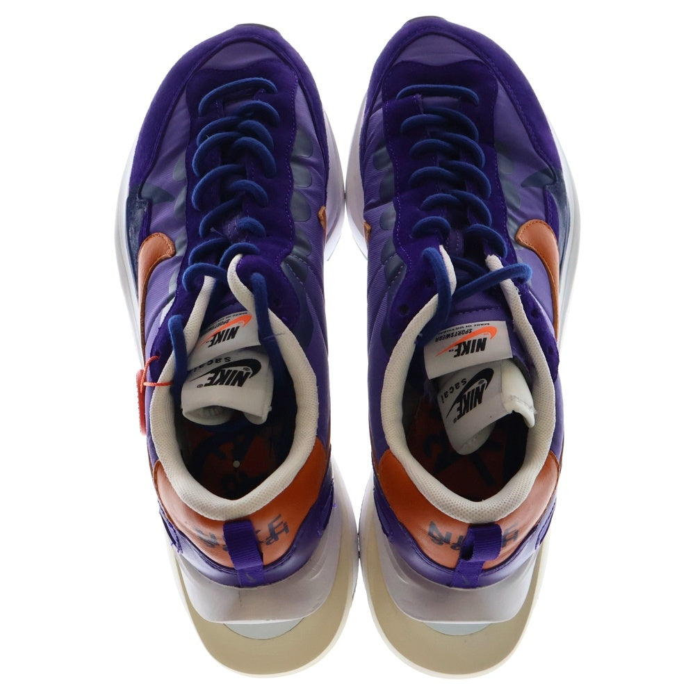 NIKE(ナイキ) ×sacai VAPORWAFFLE サカイ ヴェイパーワッフル ローカットスニーカー パープル US9.5/27.5cm DD1875-500