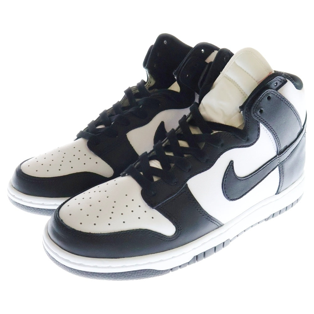NIKE(ナイキ) DUNK HIGH BLACK AND WHITE ダンク ハイカットスニーカー ブラック/ホワイト US9.5/27.5cm DD1399-103