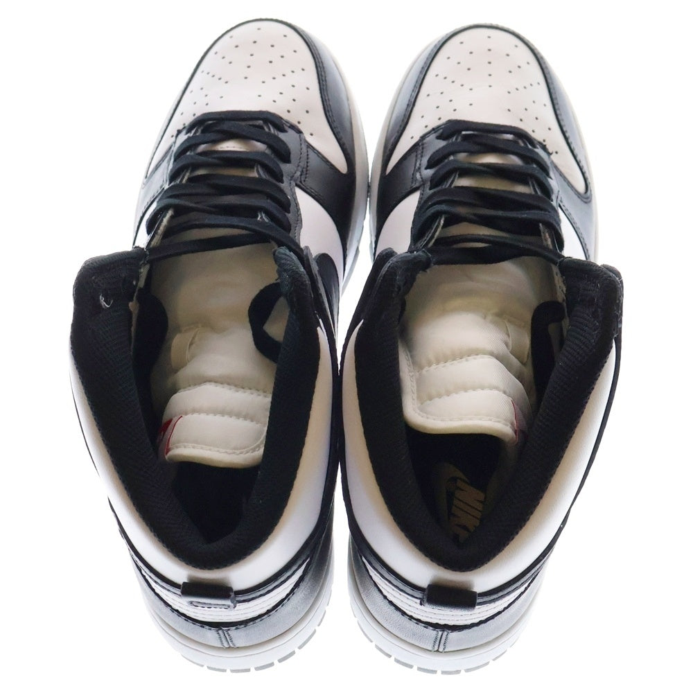 NIKE(ナイキ) DUNK HIGH BLACK AND WHITE ダンク ハイカットスニーカー ブラック/ホワイト US9.5/27.5cm DD1399-103