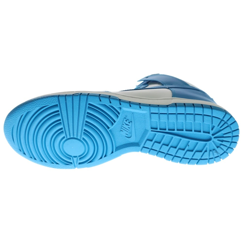 NIKE(ナイキ) DUNK HIGH RETRO CHAMPIONSHIP BLUE ダンク レトロ チャンピオンシップブルー ハイカットスニーカー ホワイト/ブルー US9.5/27.5cm DD1399-400