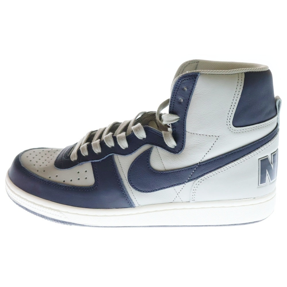 NIKE(ナイキ) TERMINATOR HIGH ターミネーター ハイカットスニーカー グレー/ネイビー US9.5/27.5cm FB1832-001