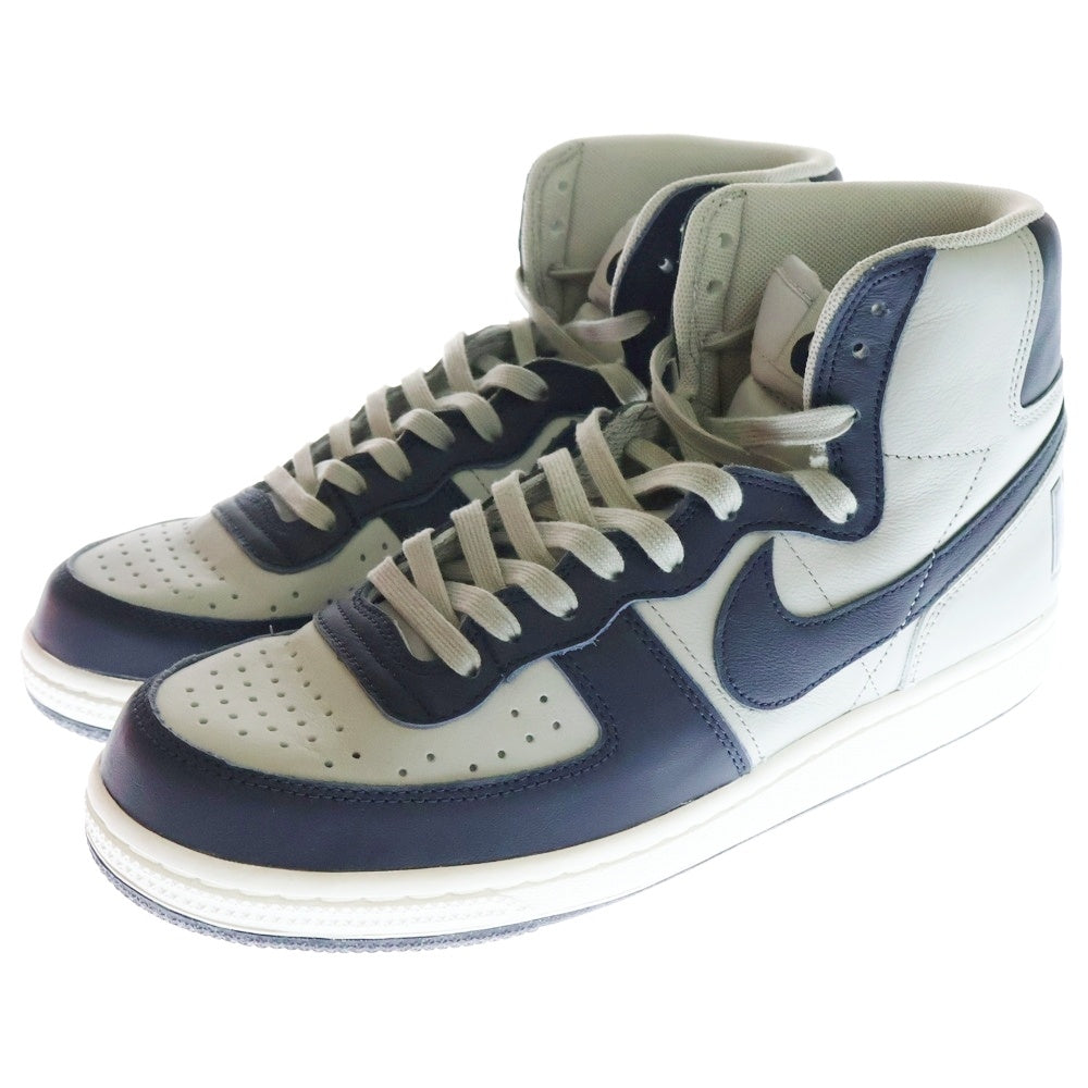 NIKE(ナイキ) TERMINATOR HIGH ターミネーター ハイカットスニーカー グレー/ネイビー US9.5/27.5cm FB1832-001