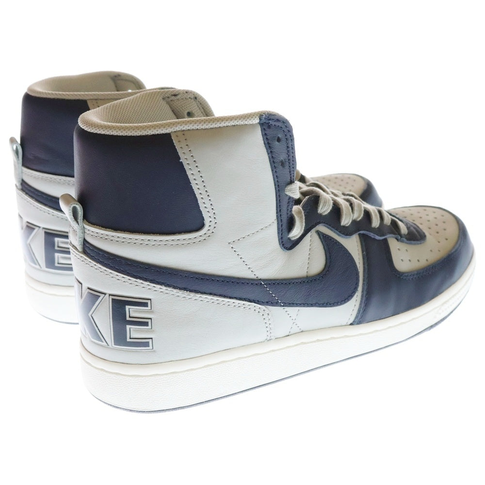 NIKE(ナイキ) TERMINATOR HIGH ターミネーター ハイカットスニーカー グレー/ネイビー US9.5/27.5cm FB1832-001