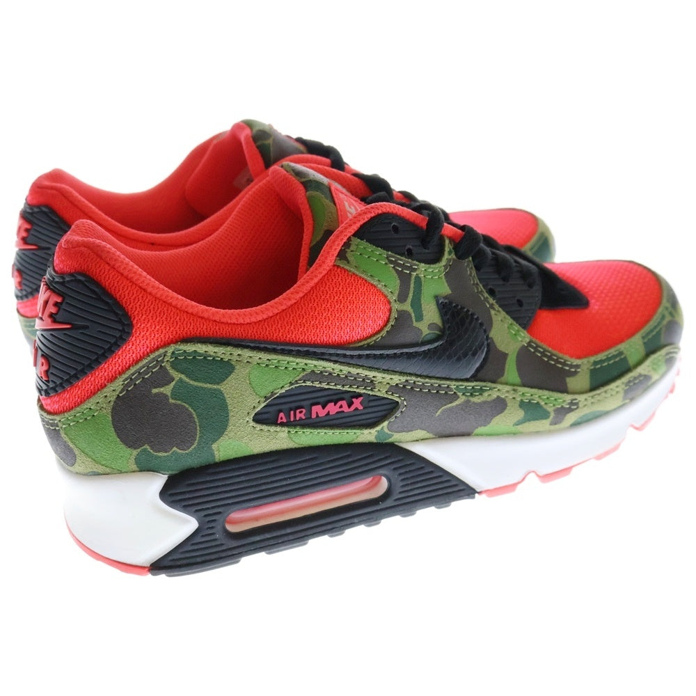 NIKE(ナイキ) ×atmos AIR MAX 90 PREMIUM DUCK CAMO アトモス エアマックス90 プレミアム リバースダックカモ ローカットスニーカー マルチ US9.5/27.5cm CW6024-600