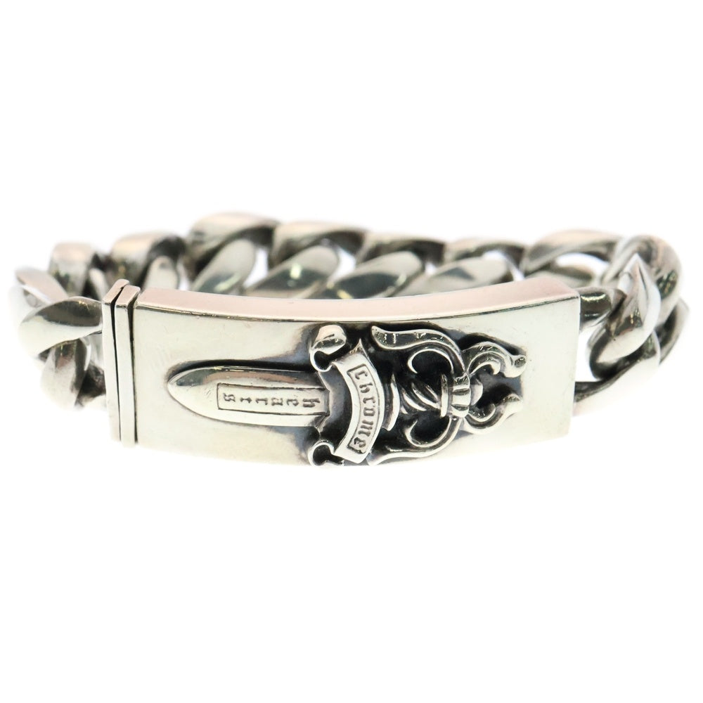 CHROME HEARTS(クロムハーツ) OLD ID DAGGER ダガーID オールド クラシックリンクブレスレット 11LINK シルバー
