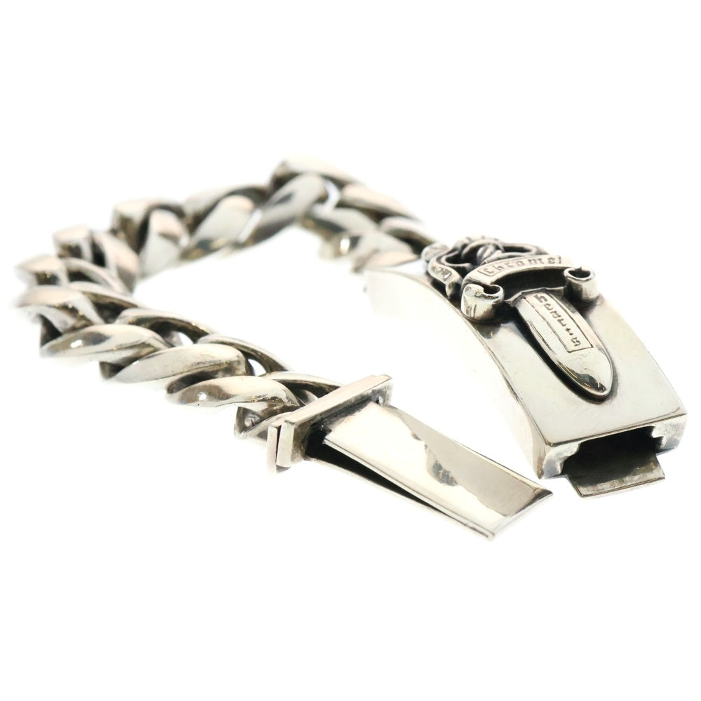 CHROME HEARTS(クロムハーツ) OLD ID DAGGER ダガーID オールド クラシックリンクブレスレット 11LINK シルバー