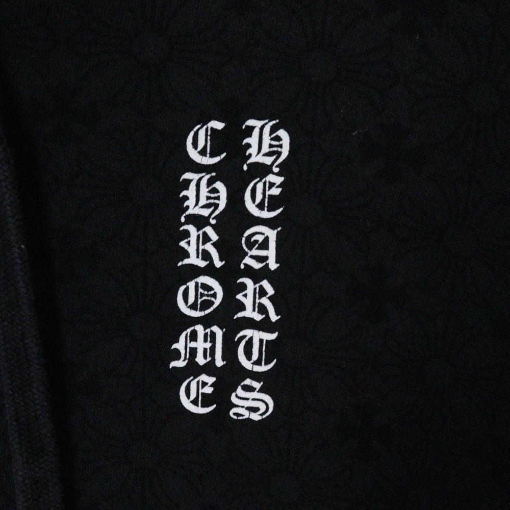 CHROME HEARTS(クロムハーツ) SWTSHRT PLVR CHプラス総柄 スウェットプルオーバーパーカー ブラック