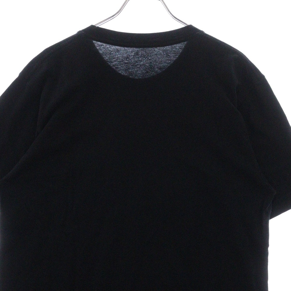 CHROME HEARTS(クロムハーツ) CH T-SHRT 1 ネックロゴプリント クルーネック半袖Tシャツ ブラック
