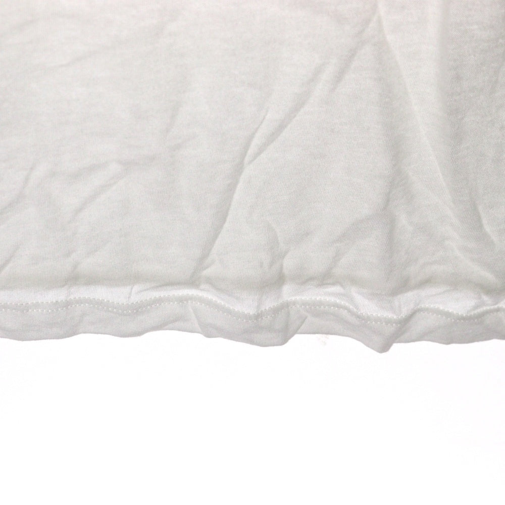 SAINT LAURENT PARIS(サンローランパリ) パームツリー プリント クルーネック 半袖Tシャツ カットソー ホワイト 603285 YBPA2