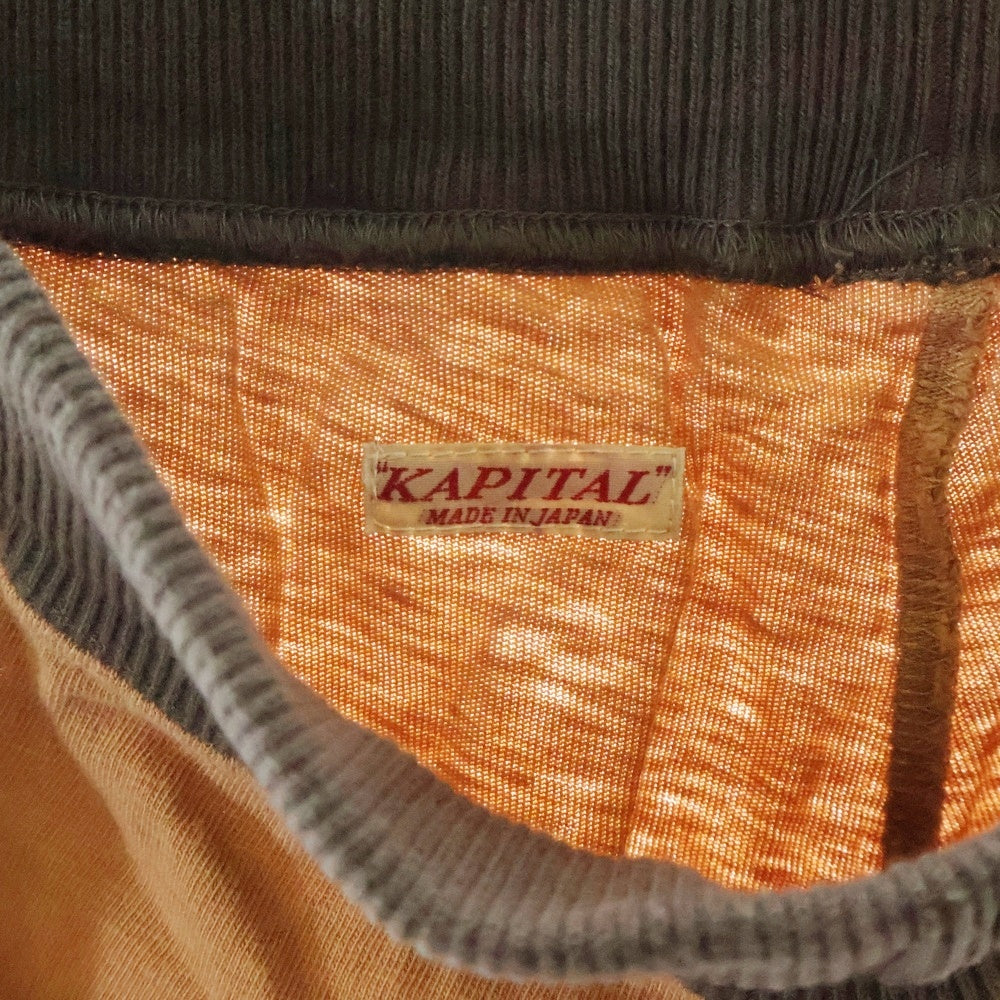 KAPITAL(キャピタル) パッチワークレギンスパンツ マルチカラー K1408XG428