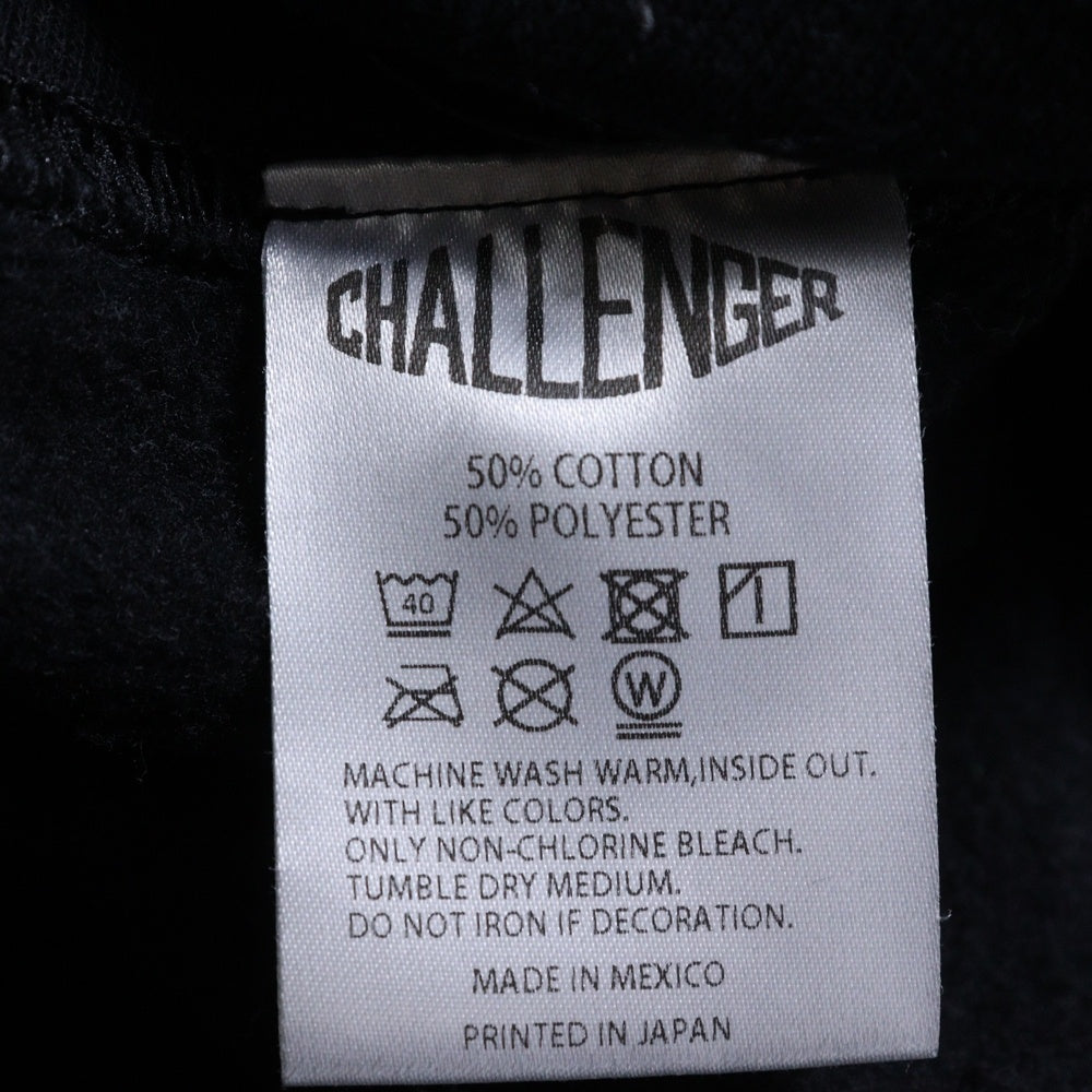 CHALLENGER(チャレンジャー) FACE C/N SWEAT フェイススウェットシャツ トレーナー ブラック CLG-SW 023-001