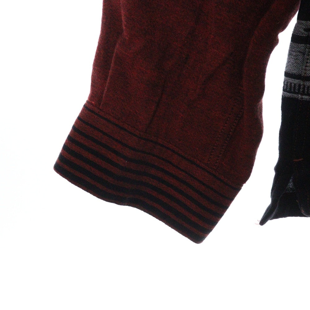 RATS(ラッツ) 23SS NATIVE JAQUARD SHIRT ネイティブジャガードシャツ レッド 23' RS-0309A