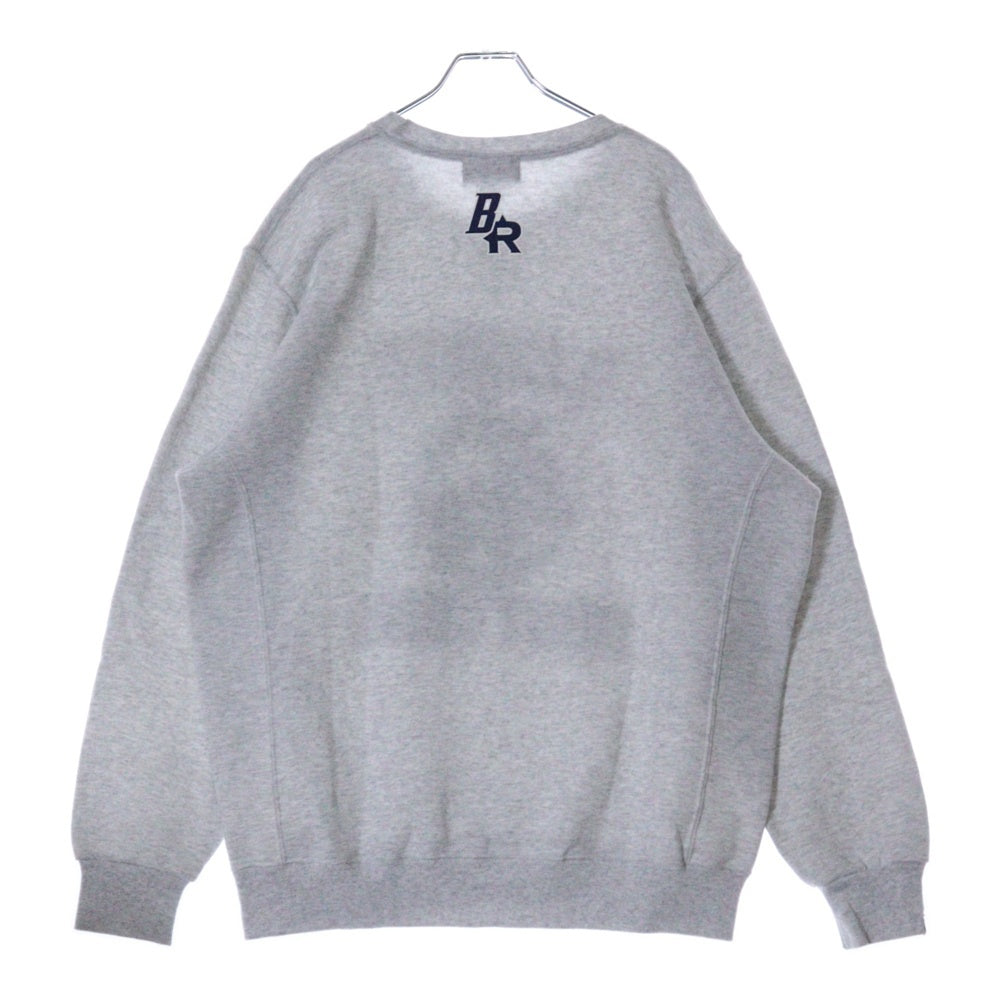 Rconte(アールカンテ) ×BROTURES College Sweatshirts RUSSELL ATHLETIC ブローチャーズ カレッジスウェットシャツ トレーナー グレー