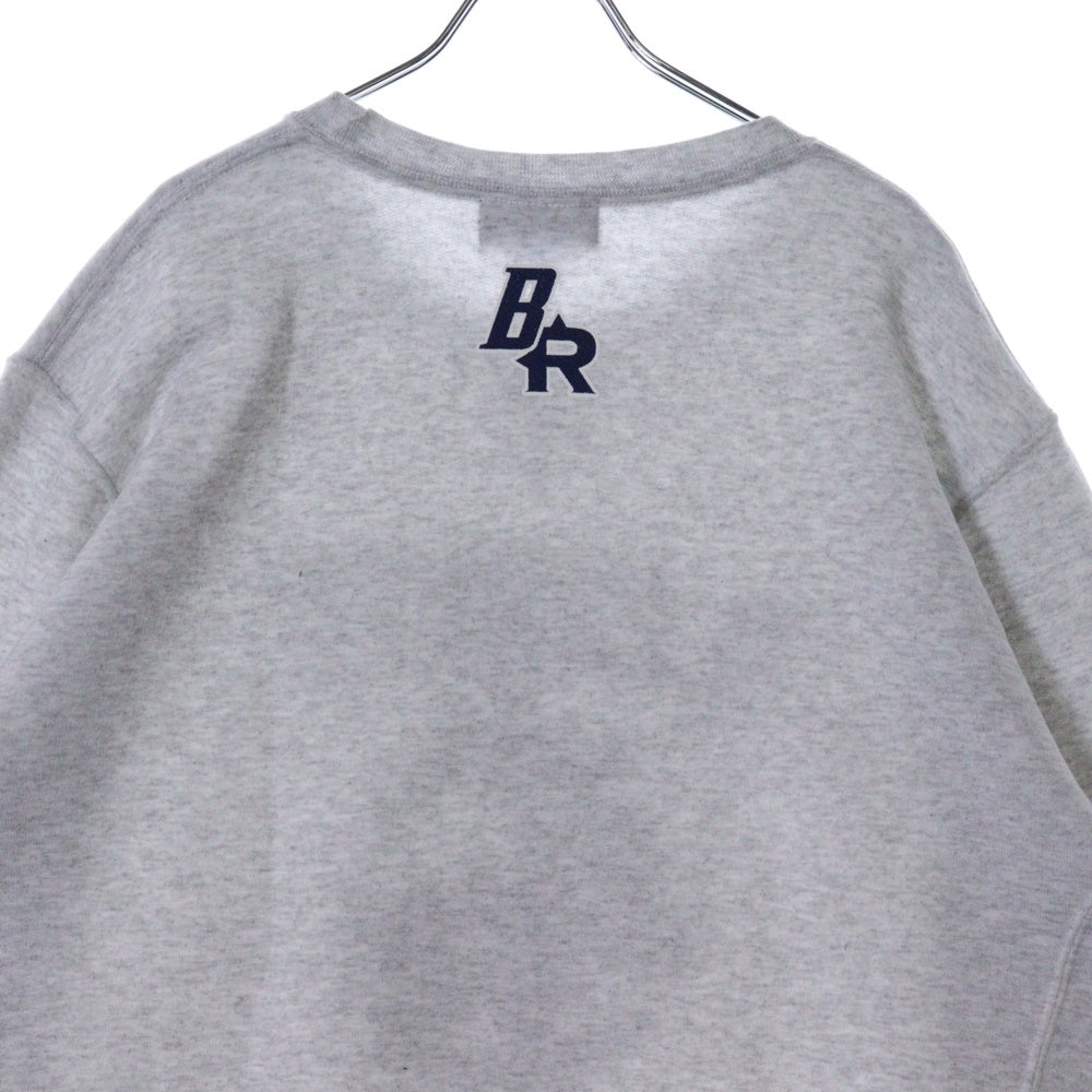 Rconte(アールカンテ) ×BROTURES College Sweatshirts RUSSELL ATHLETIC ブローチャーズ カレッジスウェットシャツ トレーナー グレー