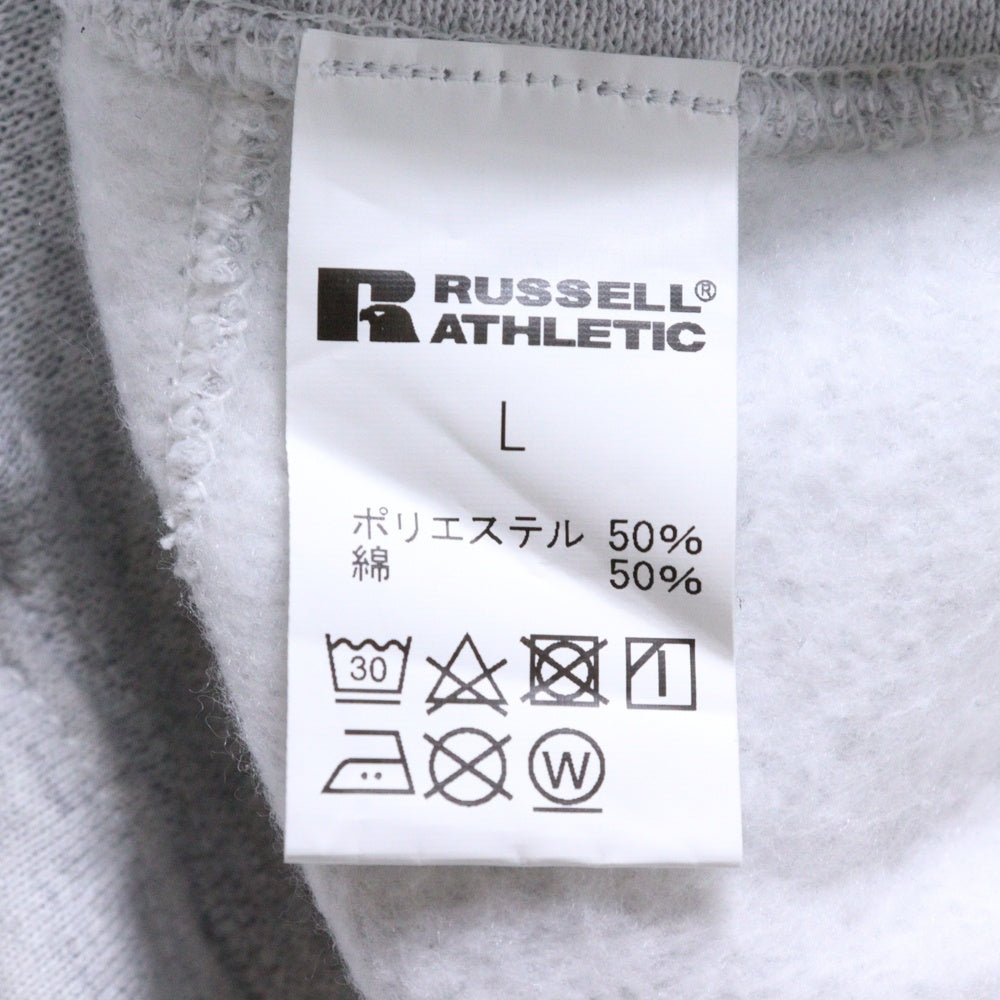 Rconte(アールカンテ) ×BROTURES College Sweatshirts RUSSELL ATHLETIC ブローチャーズ カレッジスウェットシャツ トレーナー グレー