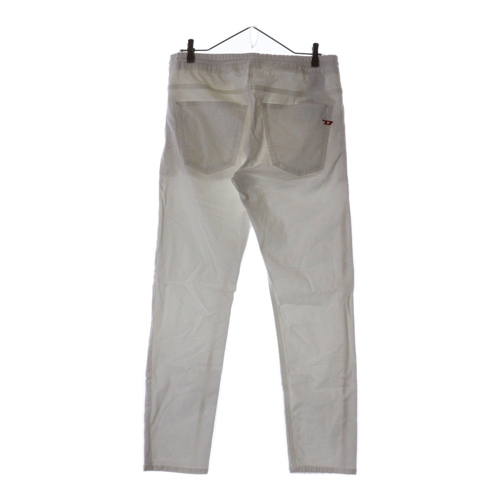 DIESEL(ディーゼル) Tapered 2030 D-Krooley Joggjeans テーパード ジョガーズ デニムパンツ ホワイト 068HV