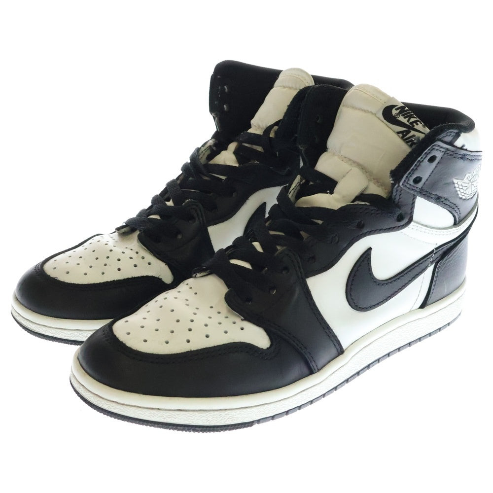 NIKE(ナイキ) AIR JORDAN 1 HIGH 85 BLACK/SUMMIT WHITE エアジョーダン ブラック/サミットホワイト ハイカットスニーカー US7.5/25.5cm BQ4422-001