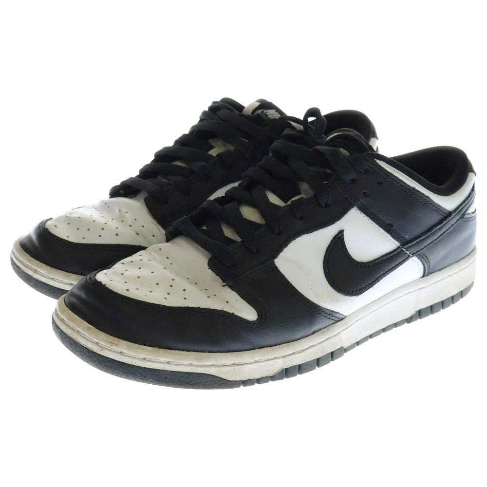 NIKE(ナイキ) DUNK LOW RETRO ダンク ローカットスニーカー ブラック/ホワイト US9.5/27.5cm DD1391-100