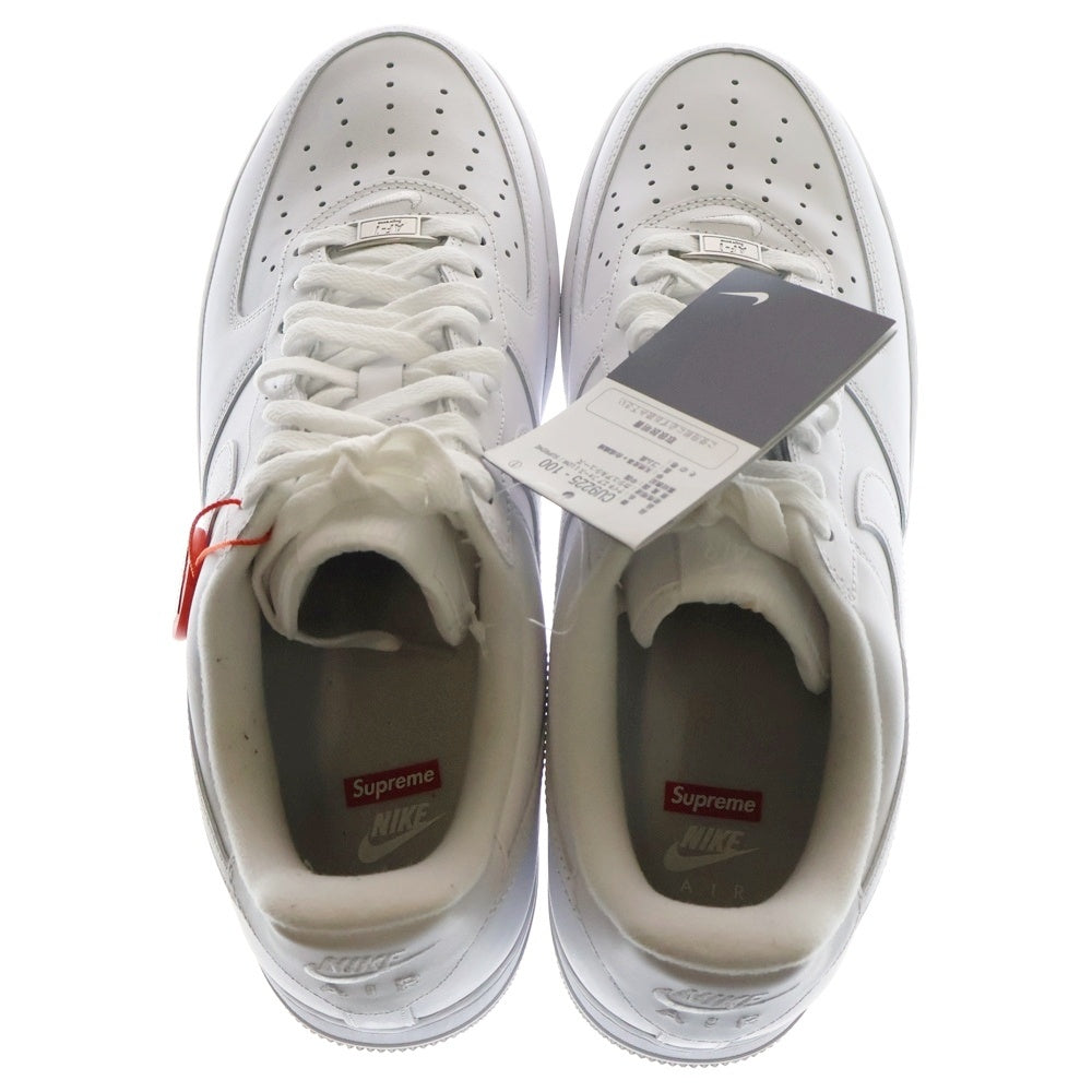 NIKE(ナイキ) ×SUPREME AIR FORCE 1 LOW シュプリーム エアフォース ローカットスニーカー ホワイト US10.5/28.5cm CU9225-100