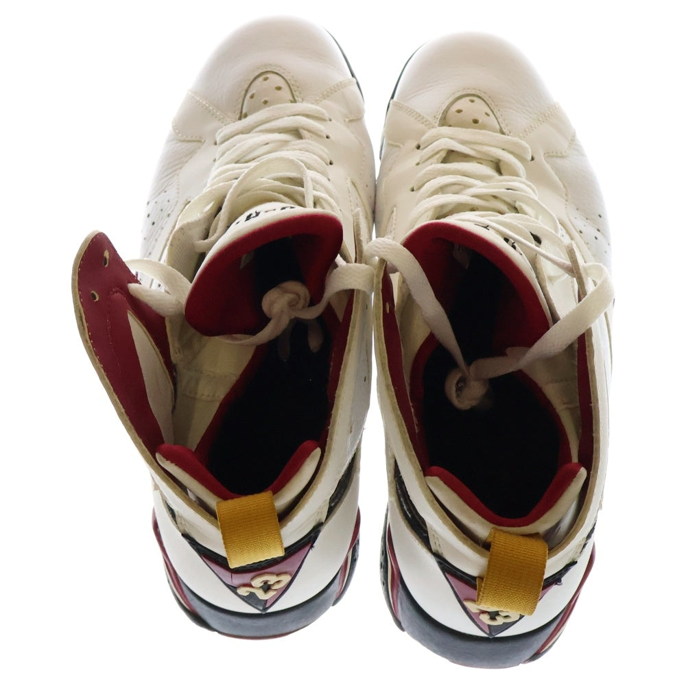 NIKE(ナイキ) 【観賞用 2011年製】 AIR JORDAN 7 RETRO CARDINAL エアジョーダン7 レトロ カーディナル ハイカットスニーカー ホワイト/レッド US10/28cm CT1763-400