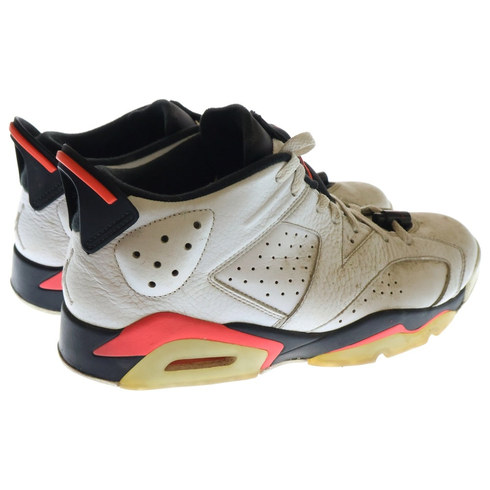 NIKE(ナイキ) 【観賞用 2015年製】 AIR JORDAN 6 RETRO LOW エアジョーダン ローカットスニーカー ホワイト/レッド US10/28cm 304401-123