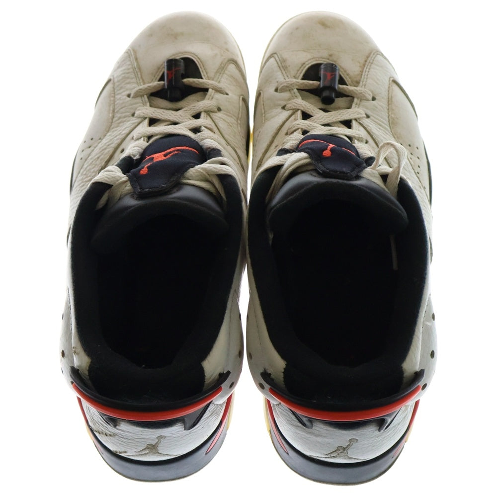 NIKE(ナイキ) 【観賞用 2015年製】 AIR JORDAN 6 RETRO LOW エアジョーダン ローカットスニーカー ホワイト/レッド US10/28cm 304401-123