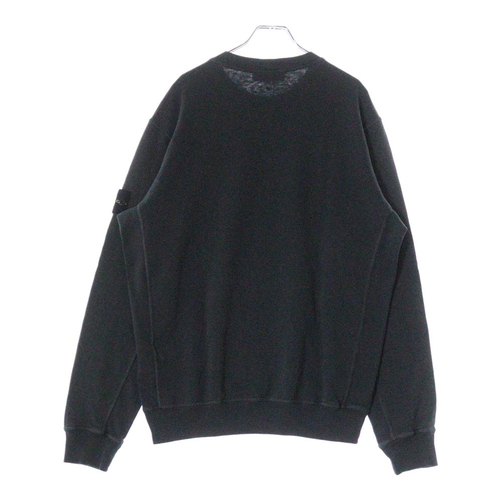 STONE ISLAND(ストーンアイランド) Crewneck Sweatshirt ワッペン付き クルーネックスウェットトレーナー チャコールグレー K1S156100020